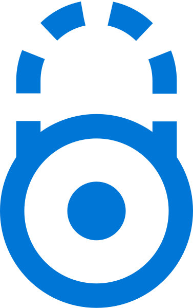 File:Lock-blue.svg