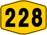 Federal Route 228 shield}}