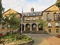 Ridge turret on Ars-sur-Moselle town hall, France