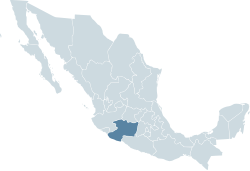 Location within Mexico