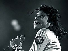 Michael Jackson on the Bad World Tour