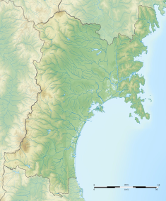 Naganuma Dam is located in Miyagi Prefecture