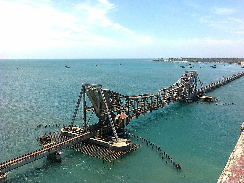 File:Pamban Bridge 1.jpg