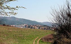 View towards Rudartsi Village