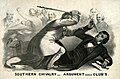 Preston Brooks caning Charles Sumner