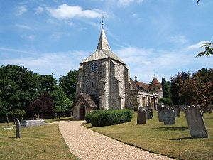 St Michael's church at Mickleham in Surrey, c. 950-1180