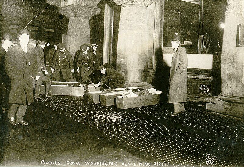 File:Triangle Shirtwaist coffins.jpg