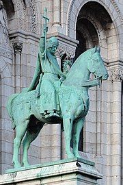 Equestrian Statue of Louis IX [fr], (1827), 18th arrondissement of Paris