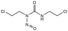 Chemical structure of BNCU, a carmustine derivative.