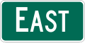 M3-2P Cardinal Direction - East (Plaque)