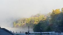 View from the Bytown Museum: Entrance Bay in Fall