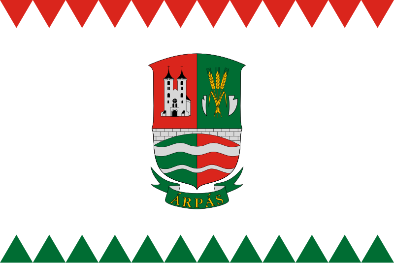 File:Flag of Árpás.svg