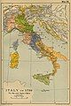 Early modern Italy in 1799