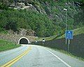 The Lærdal Tunnel is the longest road tunnel in the world, 24.5 km (15.2 mi).