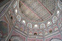 Roof of the tomb before restoration