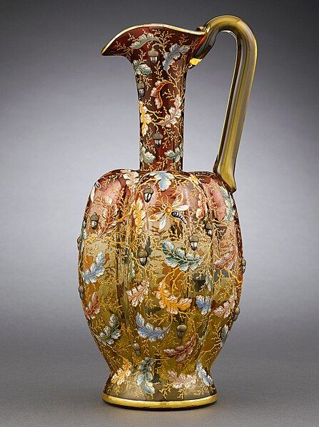 File:Moser Glass Pitcher.jpg