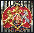 Coat of arms on gates of the Royal Melbourne Mint