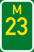 Metropolitan route M23 shield