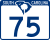 South Carolina Highway 75 Truck marker