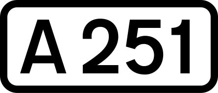 File:UK road A251.svg