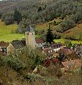 Vie of the church and the village.