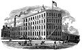 The E. & B. Machinery Company Building as it appeared in 1876