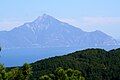 View of Mount Athos from Mount Itamos