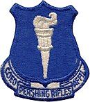 Patch of the Coed Affiliates Pershing Rifles