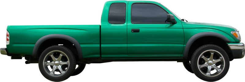 File:Green pickup truck.png