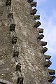 Unusual features on the spire