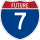 Future Interstate 7 marker