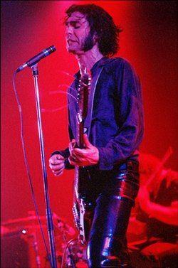 Jon Spencer performing with Blues Explosion in 2006 (Photorgaphy by Bart-Jan van Vugt)