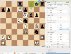 Post-game analysis with Stockfish