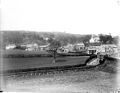 View of Llansantffraid across the river