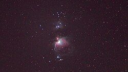 The Orion Nebula, La Cañada, 23 November 2013