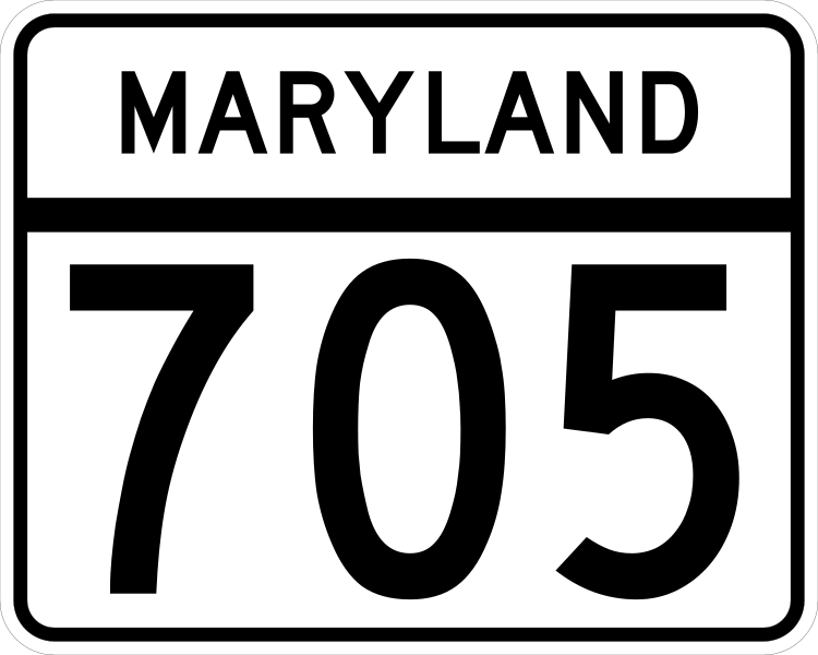 File:MD Route 705.svg