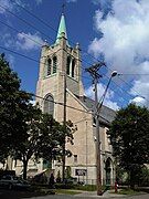 Norwegian Lutheran Memorial Church in Minneapolis, Minnesota, built in 1922.