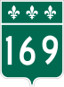 Route 169 marker