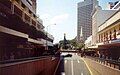 The former Albert Street / King George Square exit from the Queen Street bus station, which has been converted into a tunnel to connect Queen Street with King George Square busway station