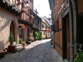 Street in Eguisheim