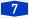 Bundesautobahn 7 number.svg