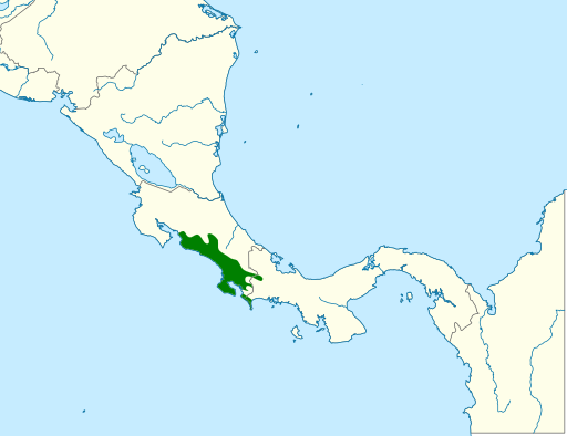 File:Cotinga ridgwayi map.svg