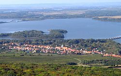 View of Dolní Věstonice from Děvín