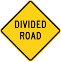 W6-1b Divided road