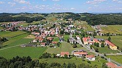 Aerial view of Paldau