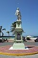 Progreso, Yucatán founder's statue