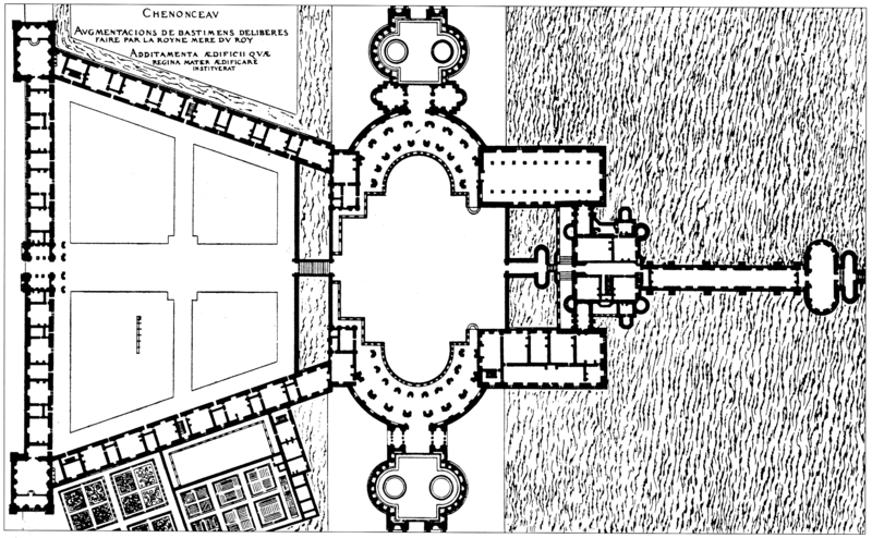 File:SchlossChenonceauPlanvonKatharinavonMedici.png