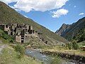 Defensive housing in Shatili, Georgia