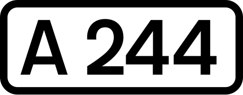 File:UK road A244.svg