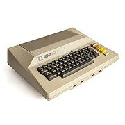 Atari 800 sitting at a slight angle